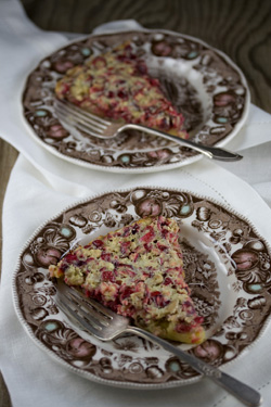 clafoutis-cranberry