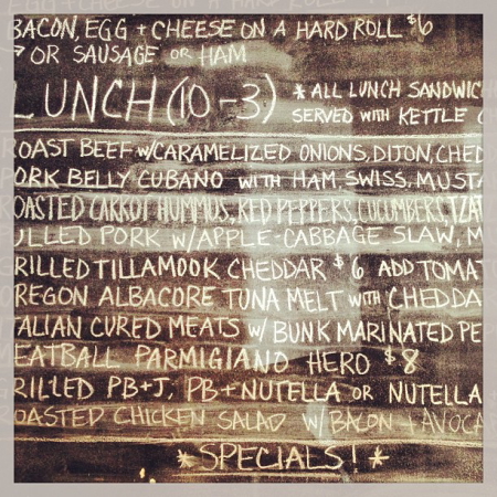 Bunk Sandwiches Portland