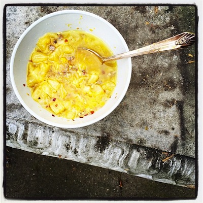 molho de limo e aliche