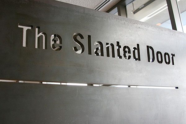 the slanted door